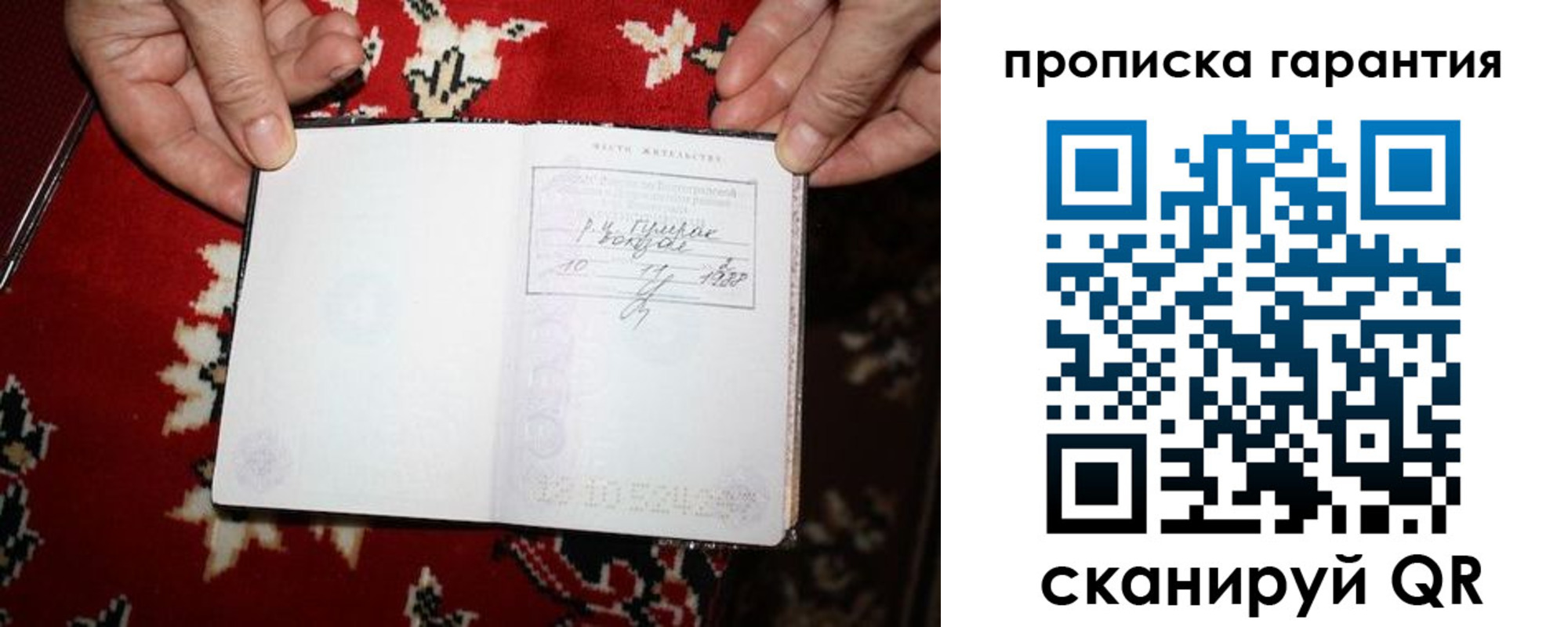 прописка гарантия в Вяземском